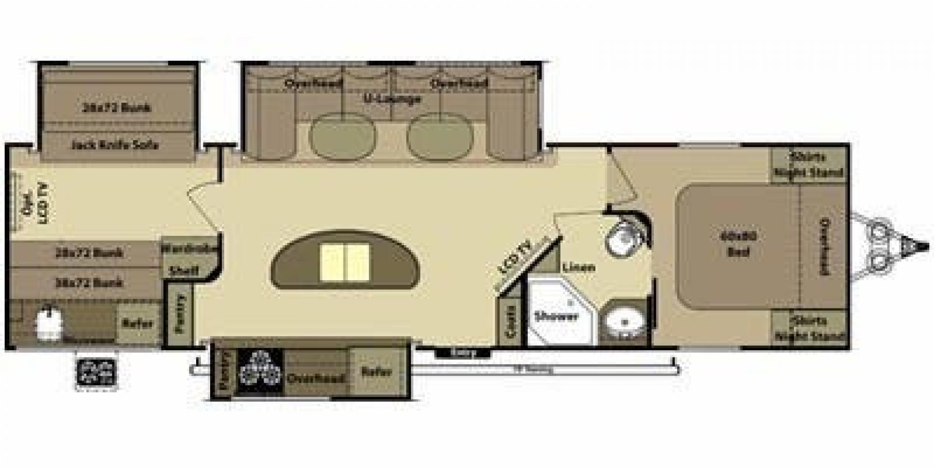 2014 GRAY OPEN RANGE LIGHT 308BHS - (5XMTX3729E2) , Length: 36.83 ft. | Dry Weight: 8,510 lbs. | Gross Weight: 9,995 lbs. | Slides: 3 transmission, located at 4319 N Main Street, Cleburne, TX, 76033, (817) 221-0660, 32.435829, -97.384178 - The 308BHS travel trailer by Open Range Light from 2014 has a triple slide, a bunkhouse in the back, a useful kitchen island, and an outside kitchen. The dimensions for this unit are 36.83 ft in length, 8.33 ft in width, and 11.5 ft in height. This unit's dry weight is 8,510 lbs, with a payload capa - Photo#0